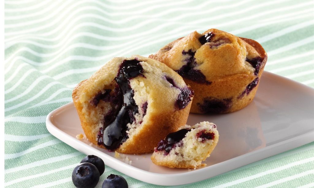 Double Blueberry Muffins Recipe | Dr. Oetker