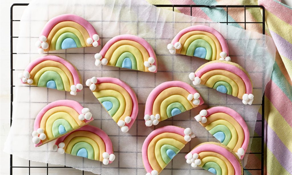 Rainbow Biscuits Recipe | Dr. Oetker