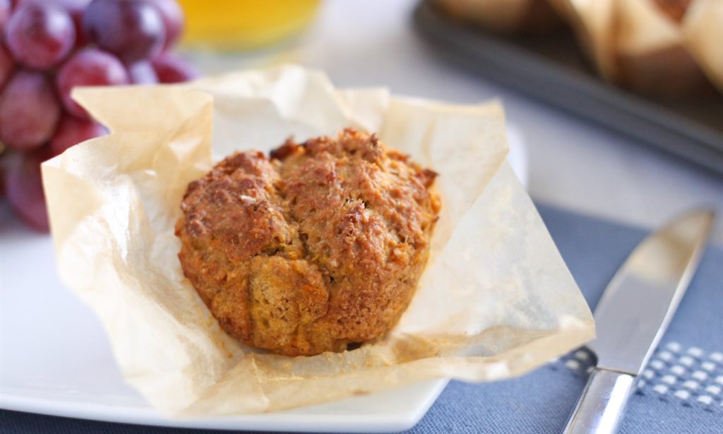 Spiced Candy Potato Muffins Recipe